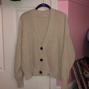American Eagle Button Up Sweater